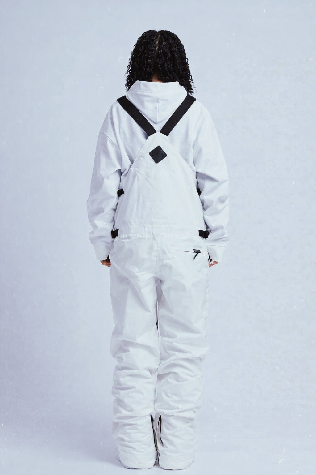 DESIGNERZOH All-White Utility Snow Suit
