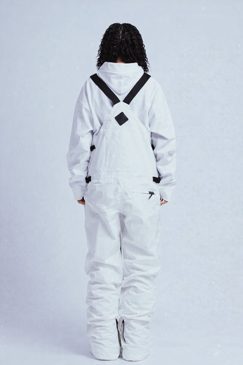 DESIGNERZOH All-White Utility Snow Suit