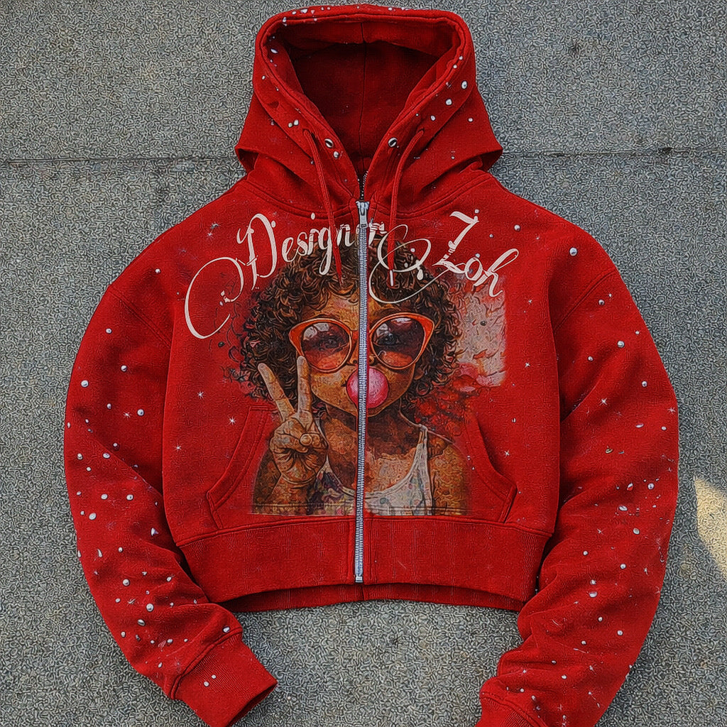 Hopeless Zip Up Hoodie